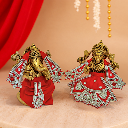 Saawan Sugandh Red Lehenga Dhoti with Patka